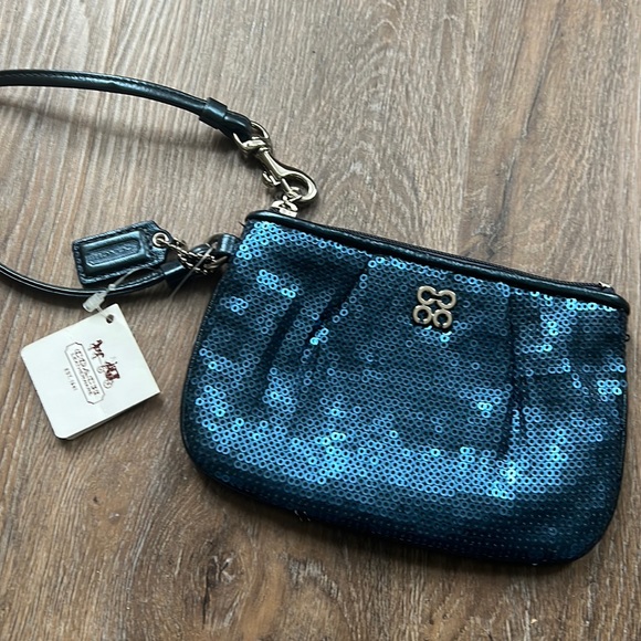Coach Handbags - coach sequin wristlet